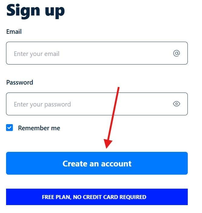 Create an account
